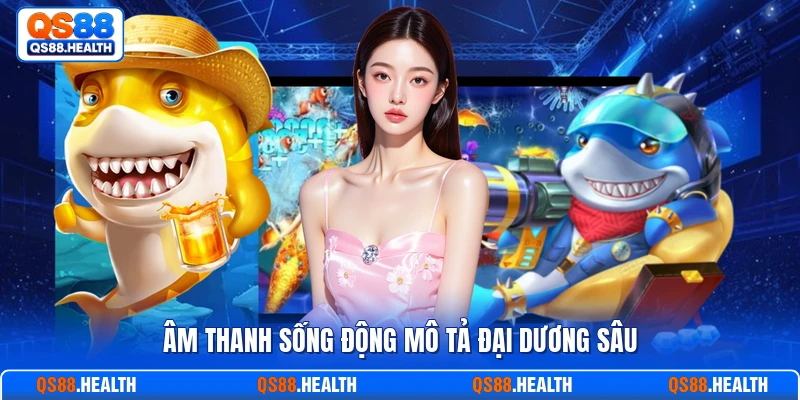 Âm thanh sống động mô tả đại dương sâu