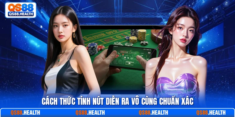 Cách thức tính nút diễn ra vô cùng chuẩn xác