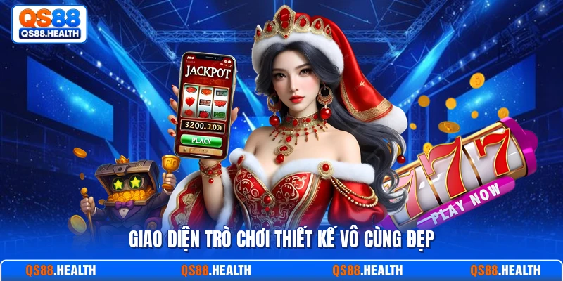 Giao diện trò chơi thiết kế vô cùng đẹp