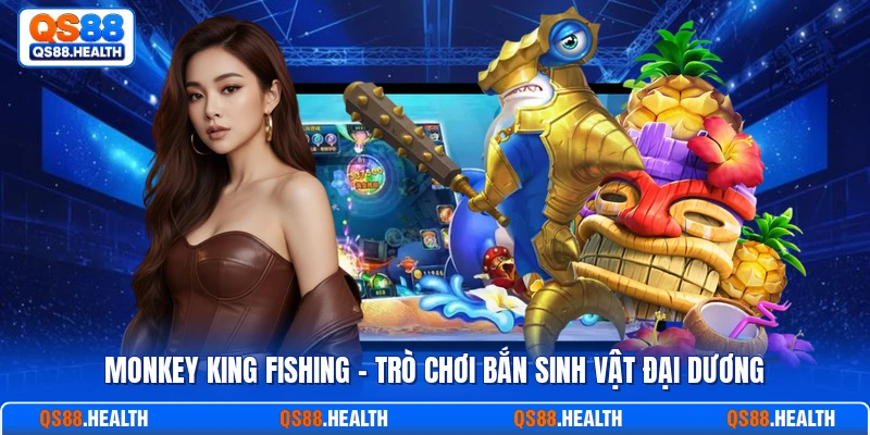 Monkey king fishing